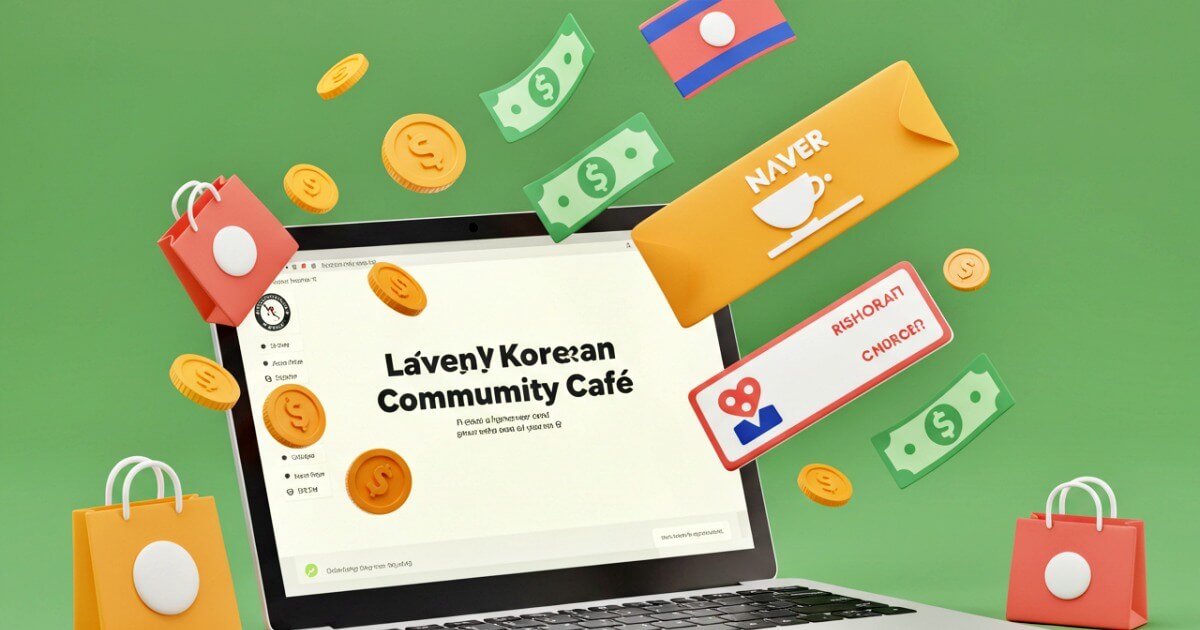 네이버 카페 노트북 모니터 화면