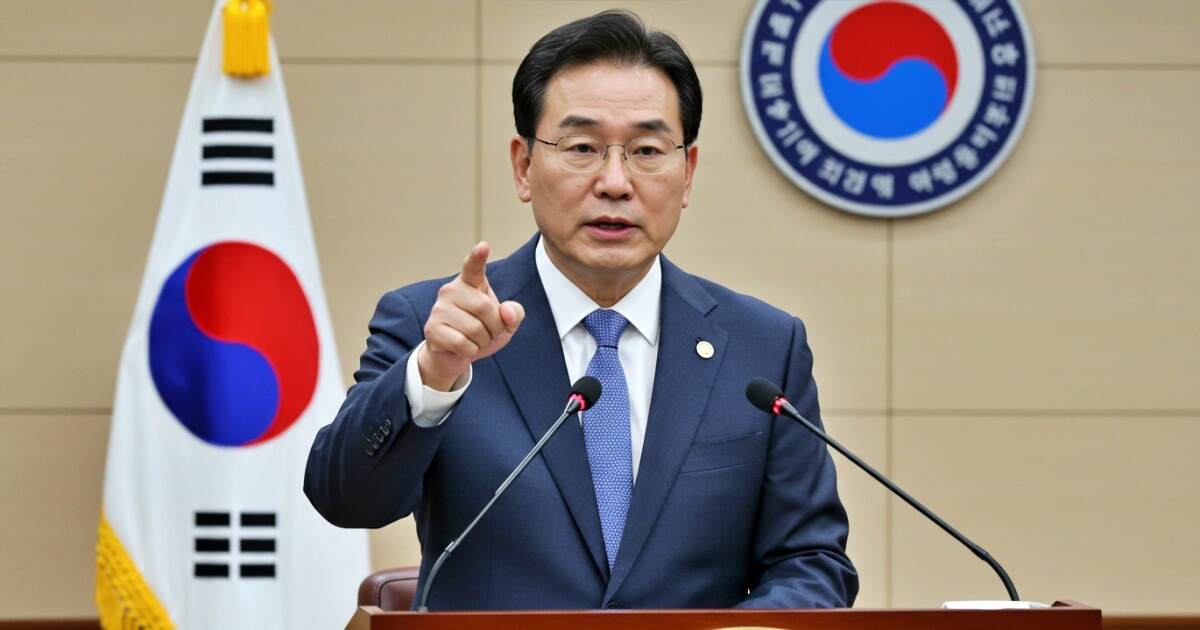 민생회복지원금 지급 발표를 하는 공무원