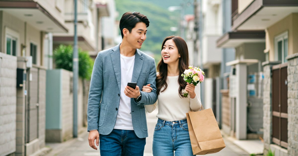 신혼부부 버팀목 전세자금대출 받아 집을 구하러 다니는 부부